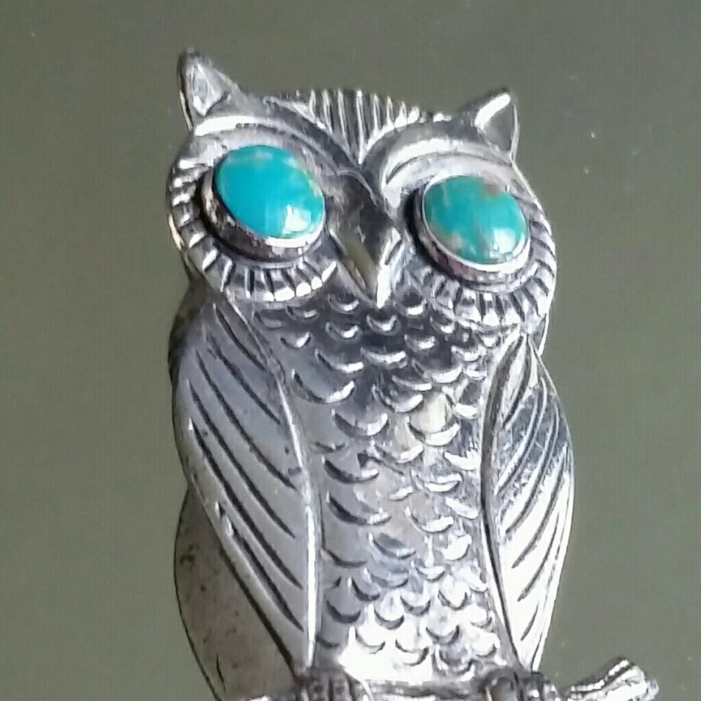 Vintage Owl Pin